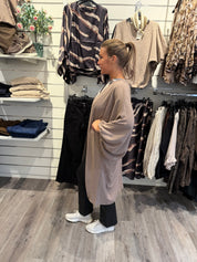 Wilma Cardigan ballong Taupe