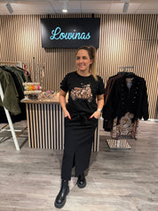 Linda Tshirt Scooter  Svart