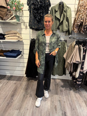 Oliva Skjorta Camo Khaki