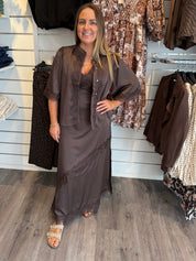 TeaganSZ Blus  Choco
