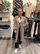Wilma Cardigan ballong Taupe