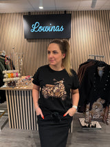 Linda Tshirt Scooter  Svart