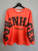 Hibiscus - Sweatshirt- Copenhagen - Orange/Moro