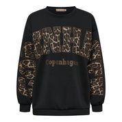 Hibiscus Sweatshirt Copenhagen Leo/Svart