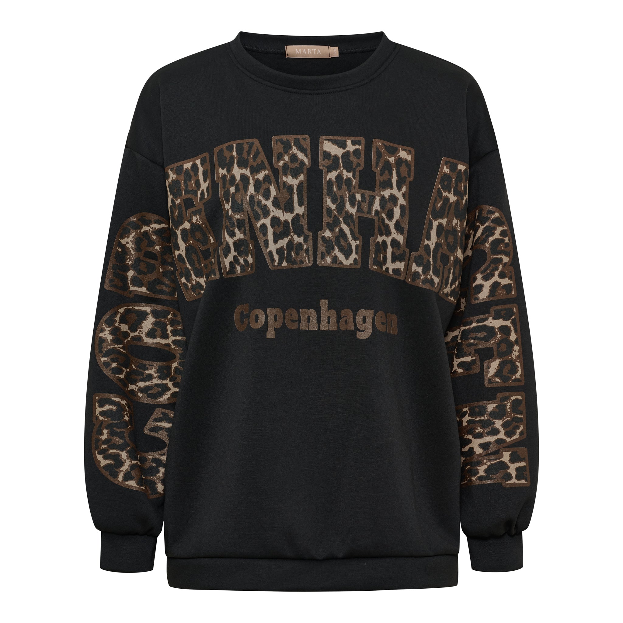 Hibiscus Sweatshirt Copenhagen Leo/Svart