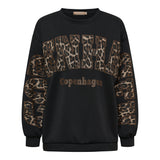 Hibiscus Sweatshirt Copenhagen Leo/Svart