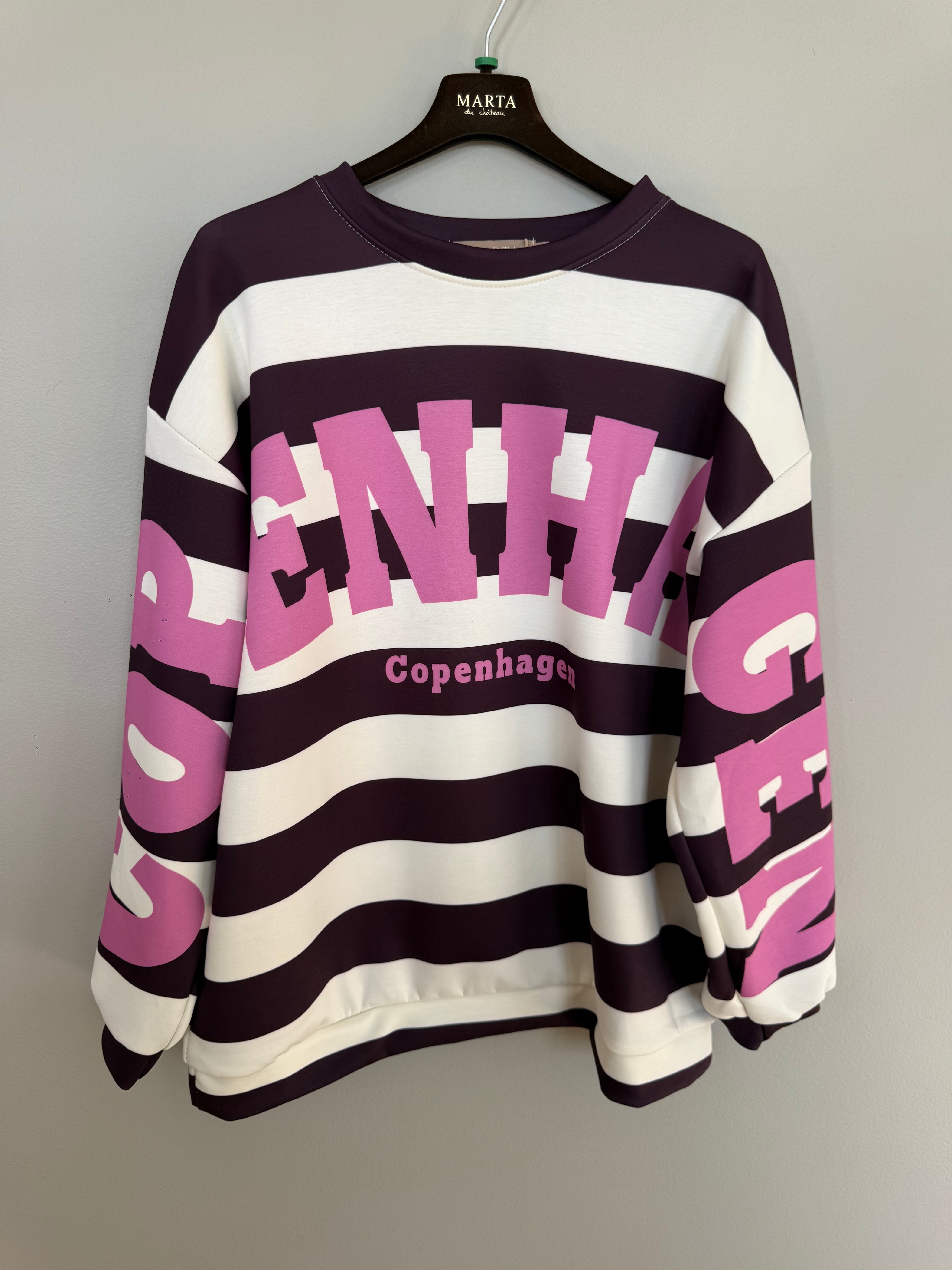 Nerina  Sweatshirt Copenhagen -Bordo