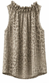 Lucina Topp Leopard Fango