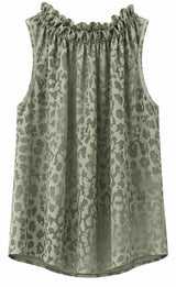 Lucina Topp Leopard Khaki