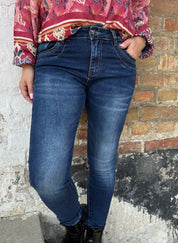 Leoni- Jeans JW2505 - Mörktvätt - Nyhet