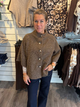 Riviera Poncho Choco