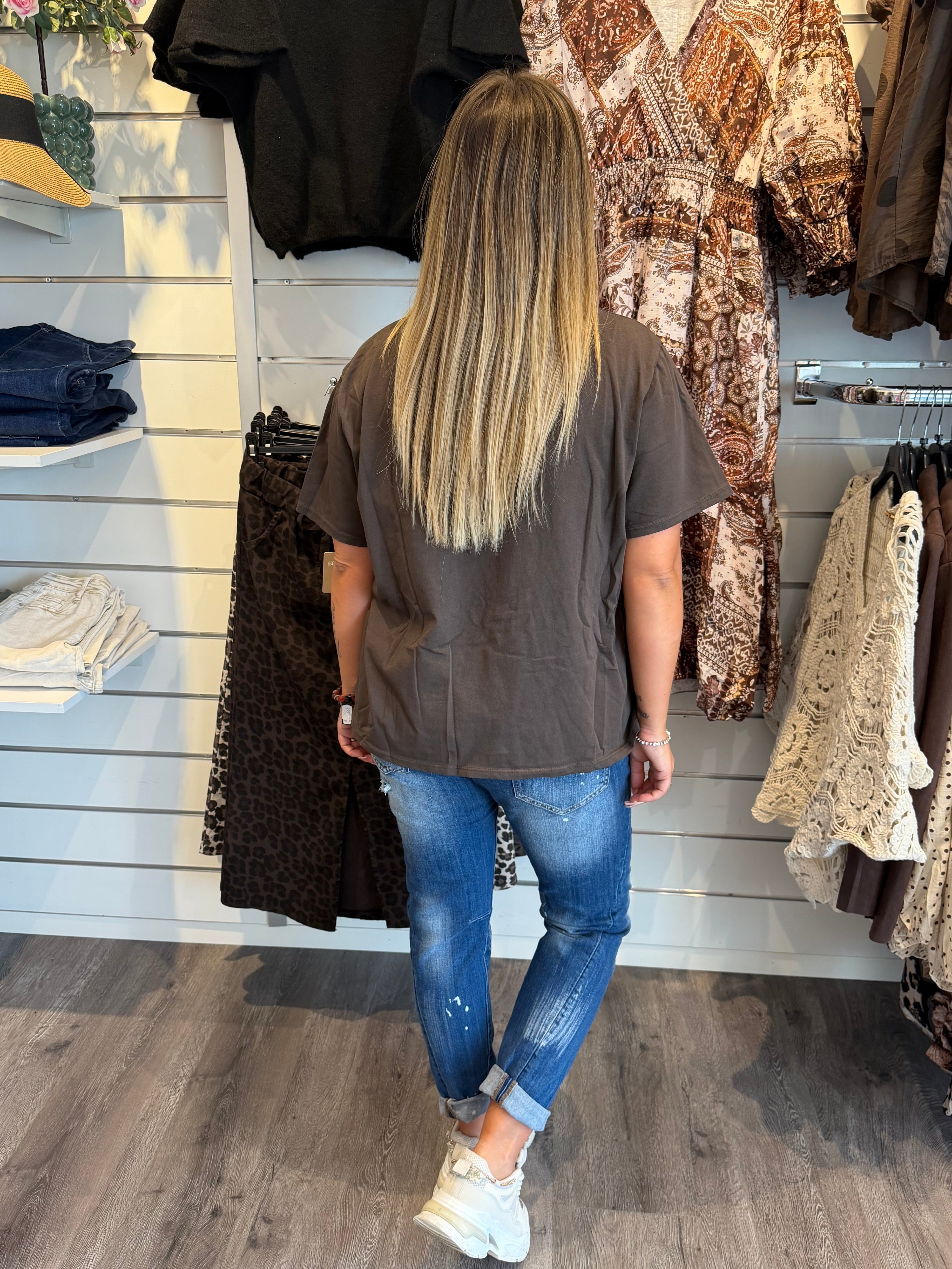 Luana  Tshirt Choco