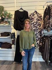 Kicki Blus Khaki