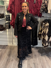 BCNathalie jacka  Officer jacka Svart