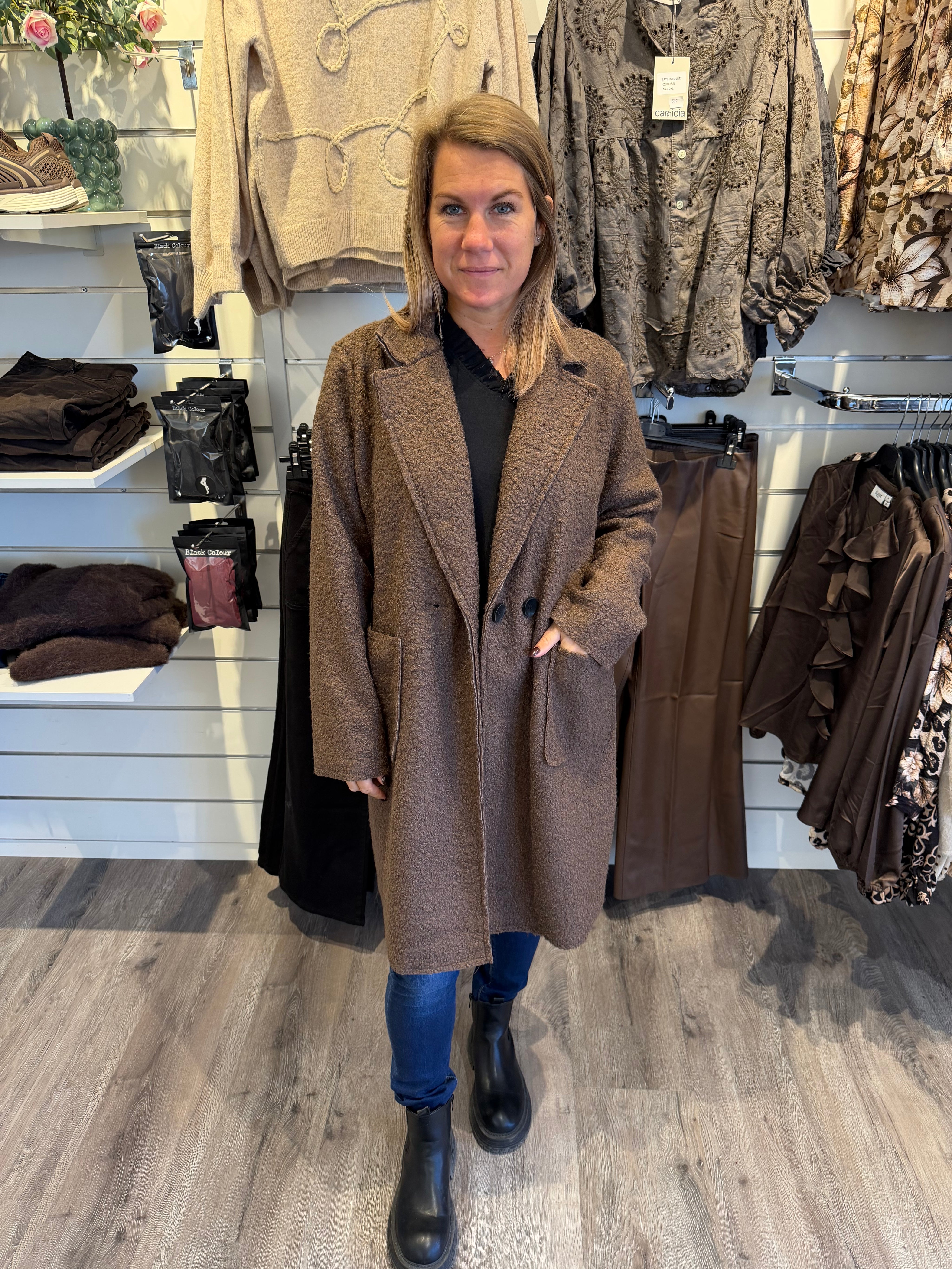 Zorina Teddyjacka Lång Fango