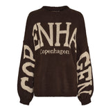 Aria - Stickad tröja - Copenhagen - Coffee