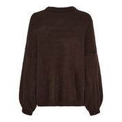 Aria - Stickad tröja - Copenhagen - Coffee