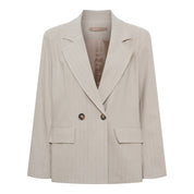Marissa Kavaj Randig  Beige