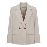 Marissa Kavaj Randig  Beige