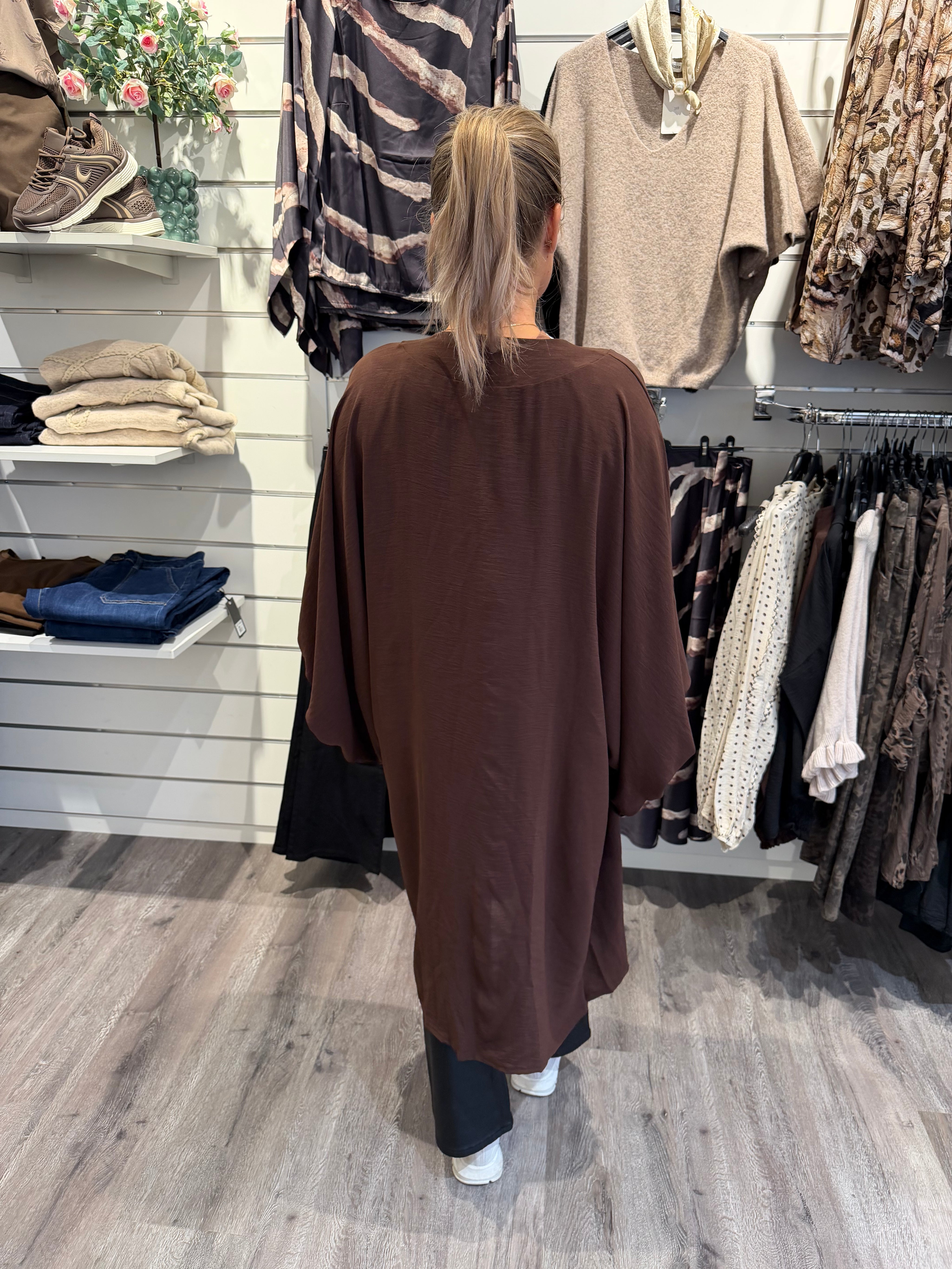 Wilma Cardigan ballong Choco