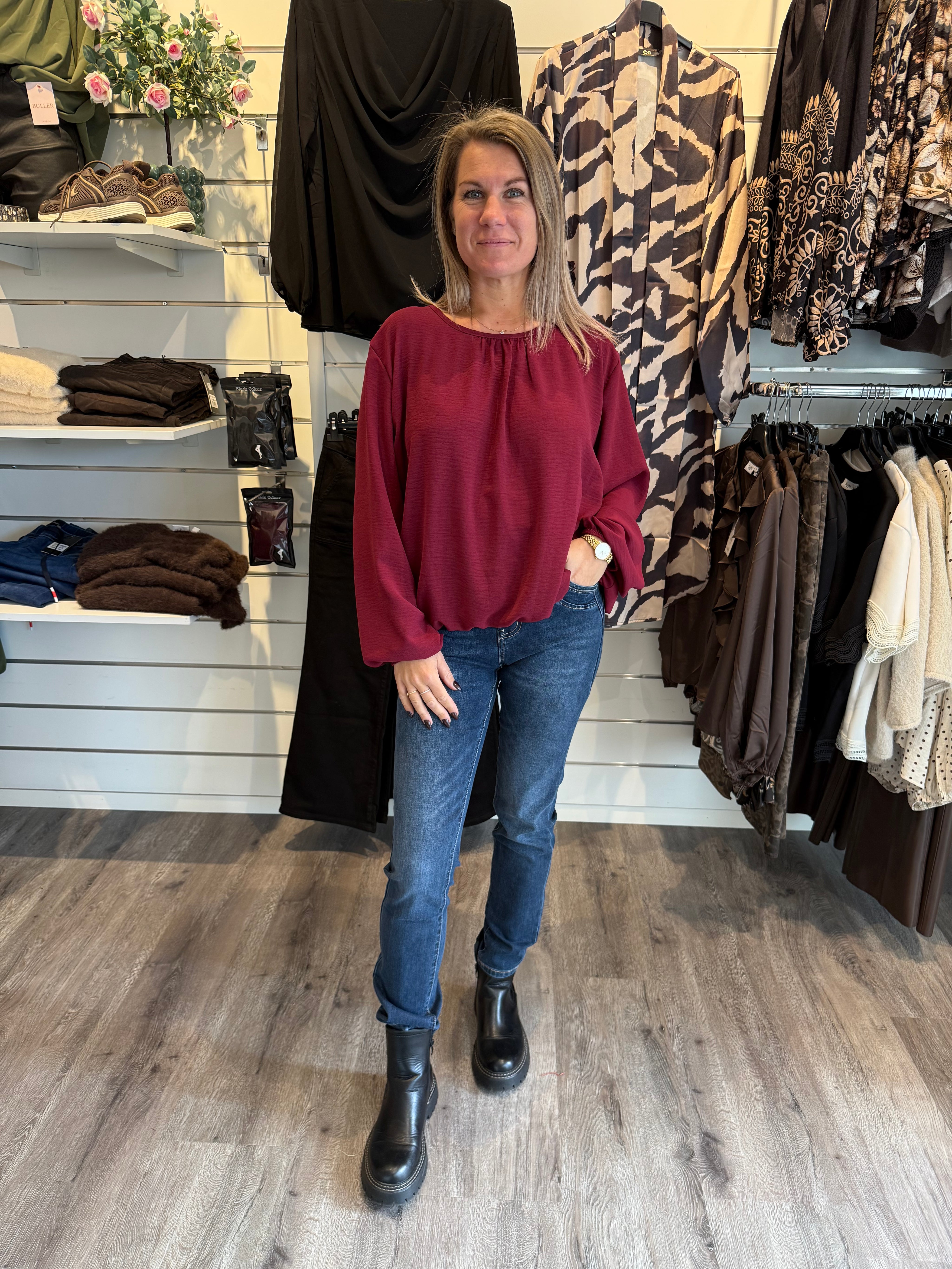 Kicki Blus Bordo