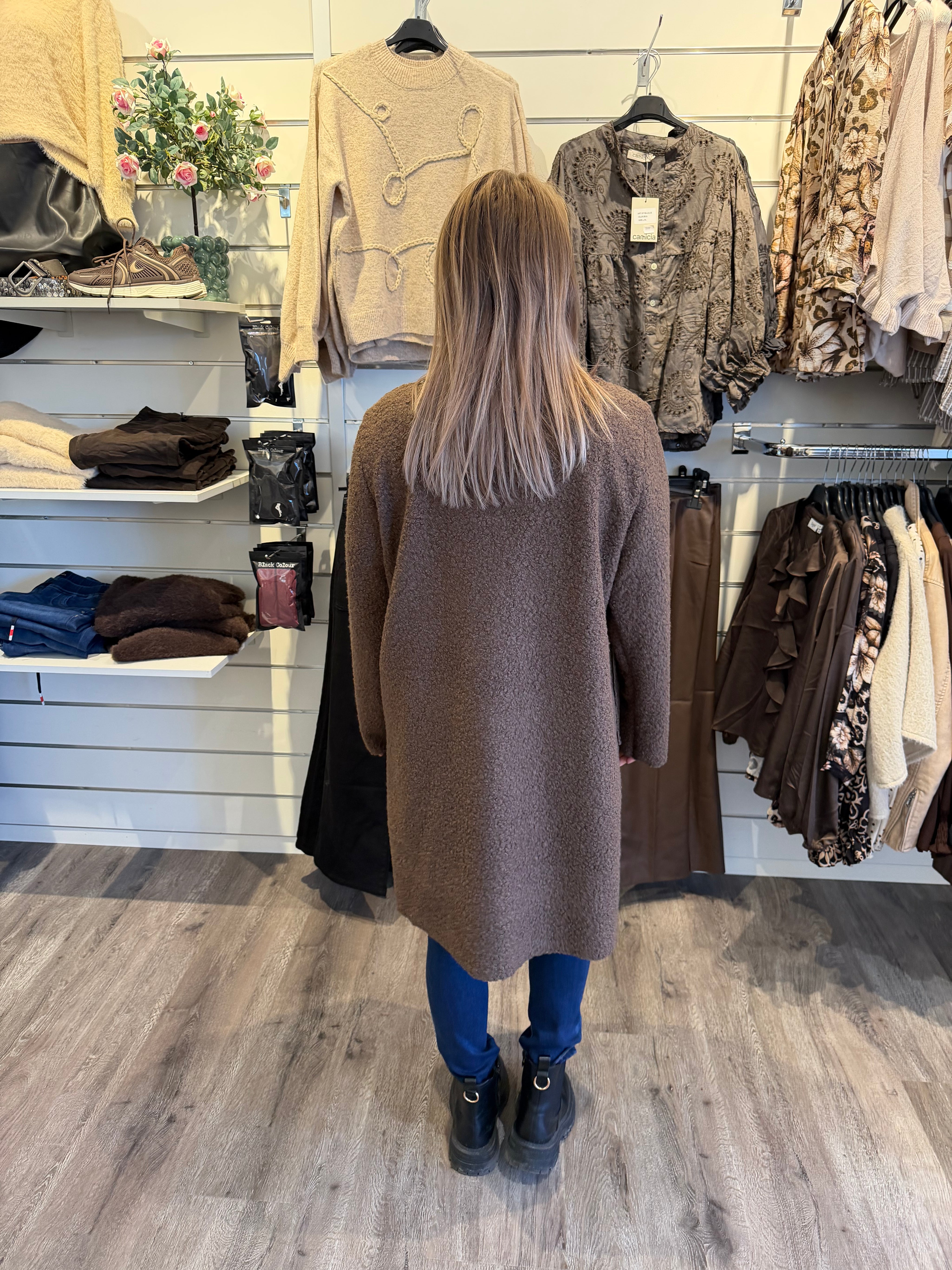 Zorina Teddyjacka Lång Fango
