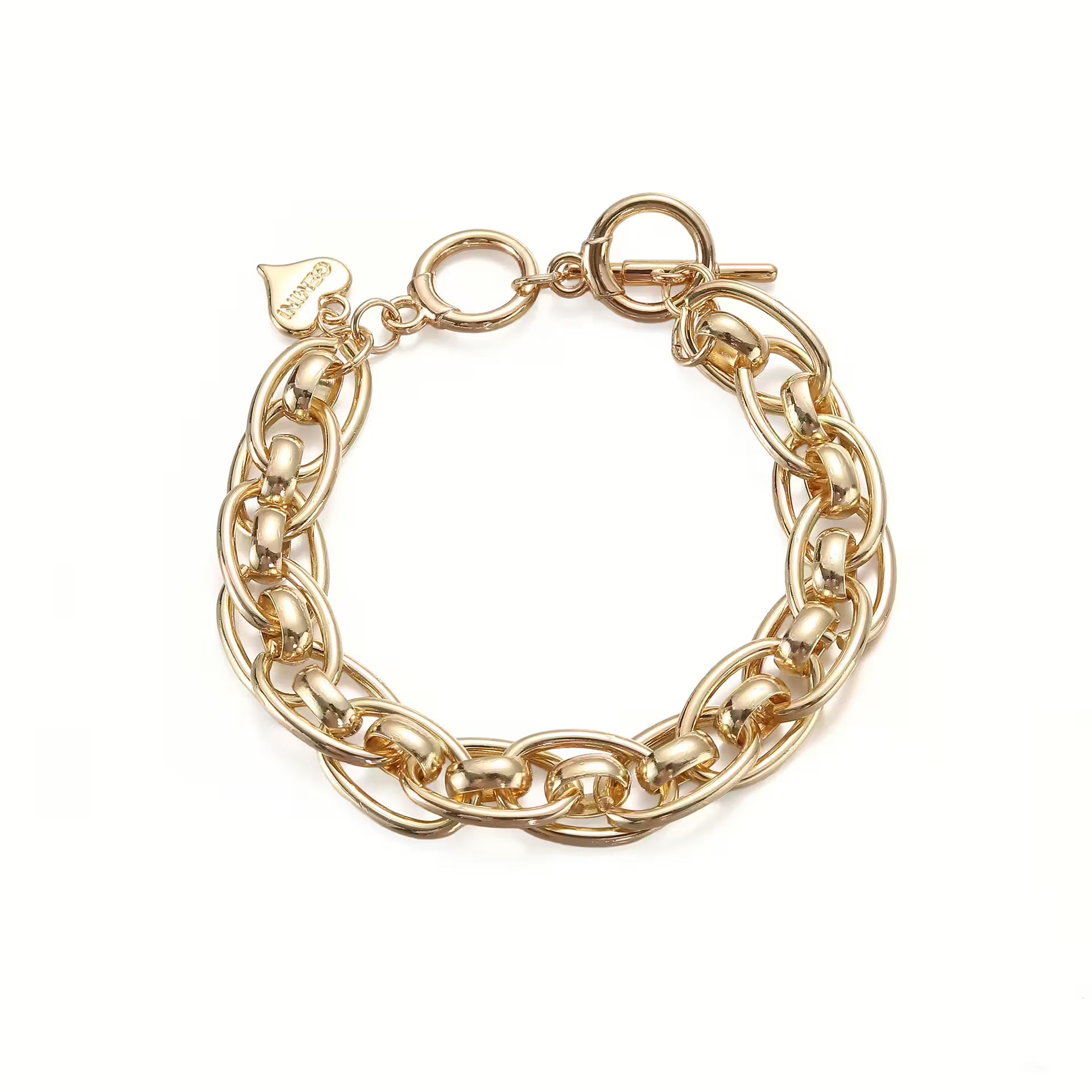 Gemini Armband kedja guld A420-25 col15