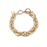 Gemini Armband kedja guld A420-25 col15