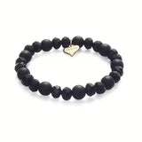 Gemini Armband pärlor Svart A442-25 col01