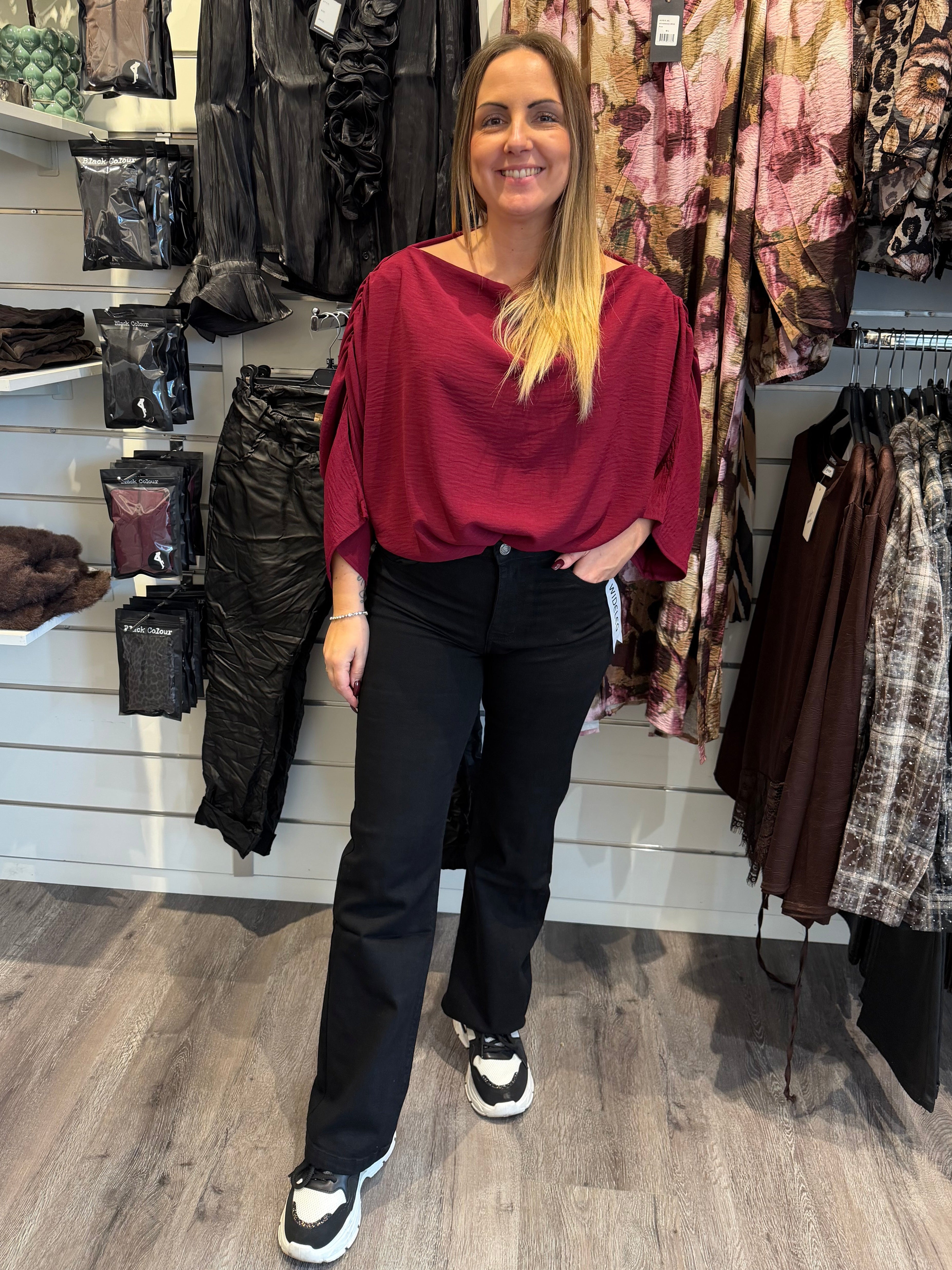 Foly Jeans Y16163A Svart
