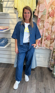 Adina Byxa med resår Denim