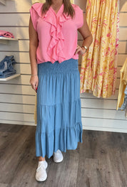 Alice - Kjol - Ljusdenim - Nyhet