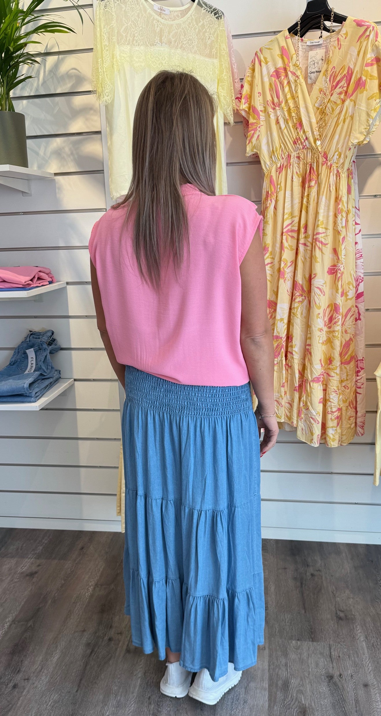 Alice - Kjol - Ljusdenim - Nyhet