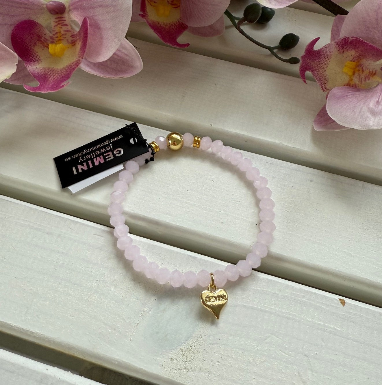 Gemini Armband A411-25 col03  Rosa