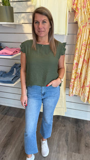 Aylin - Topp - Khaki - Nyhet