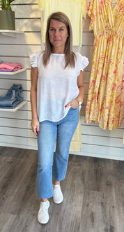 Aylin - Topp - Vit - Nyhet