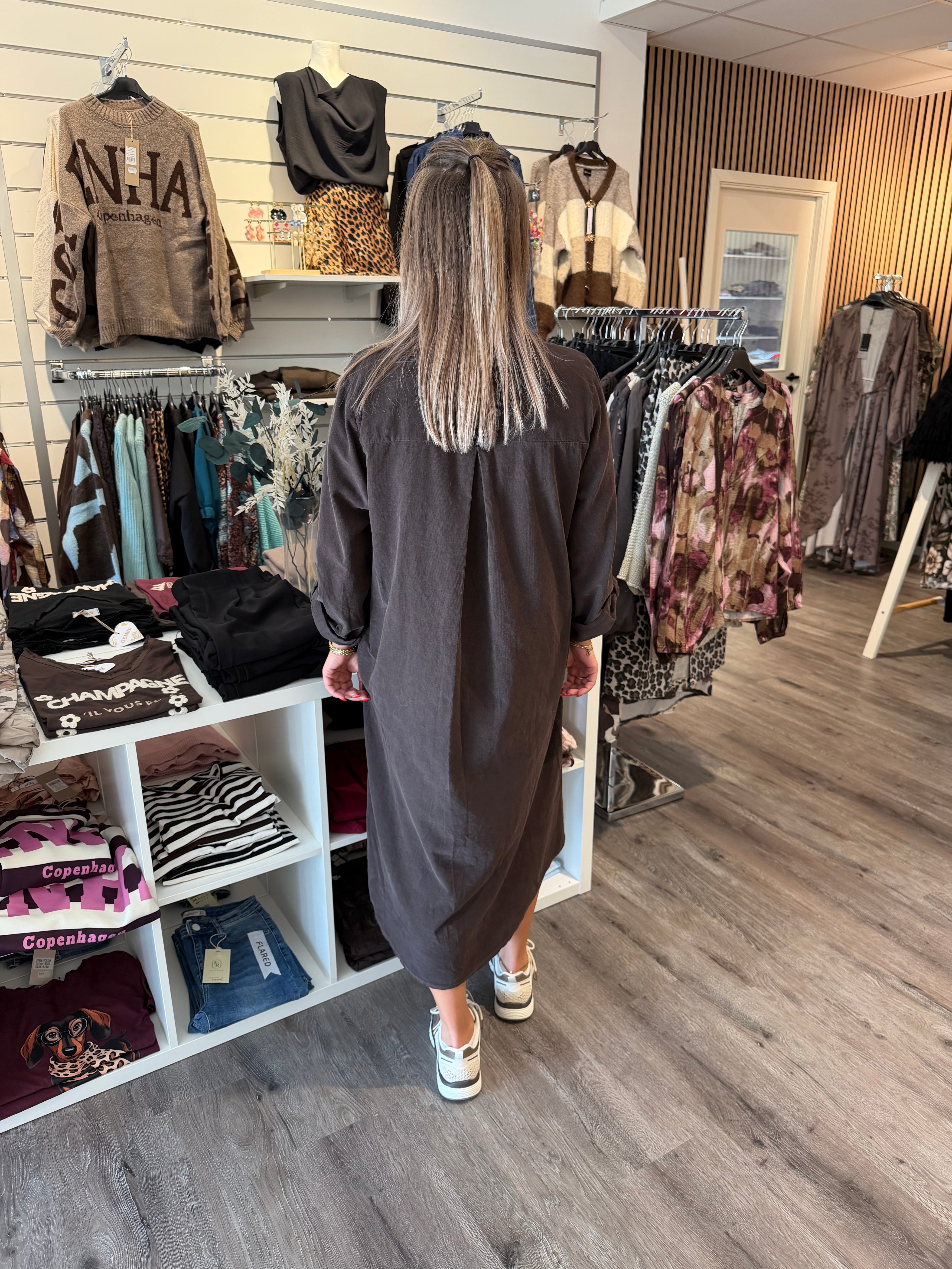 Solene Manchester Skjortklänning Choco