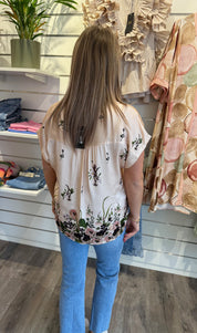 BCBeatrix  Blus  Flower Creme