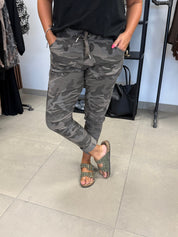 Adria Magiska byxor Camo Taupe