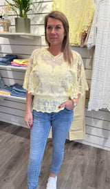 Butterfly - Spetstopp - Gul