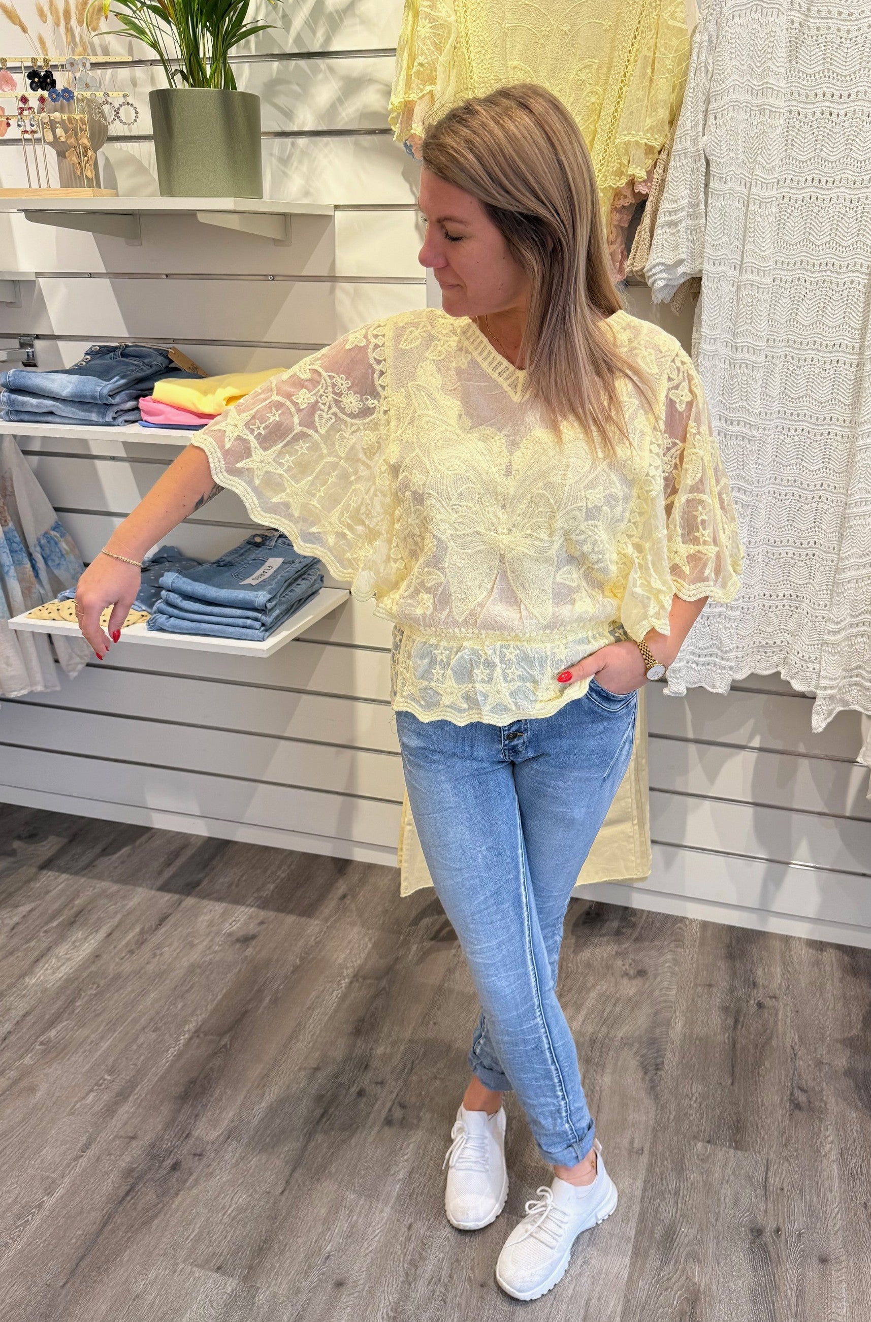 Butterfly - Spetstopp - Gul