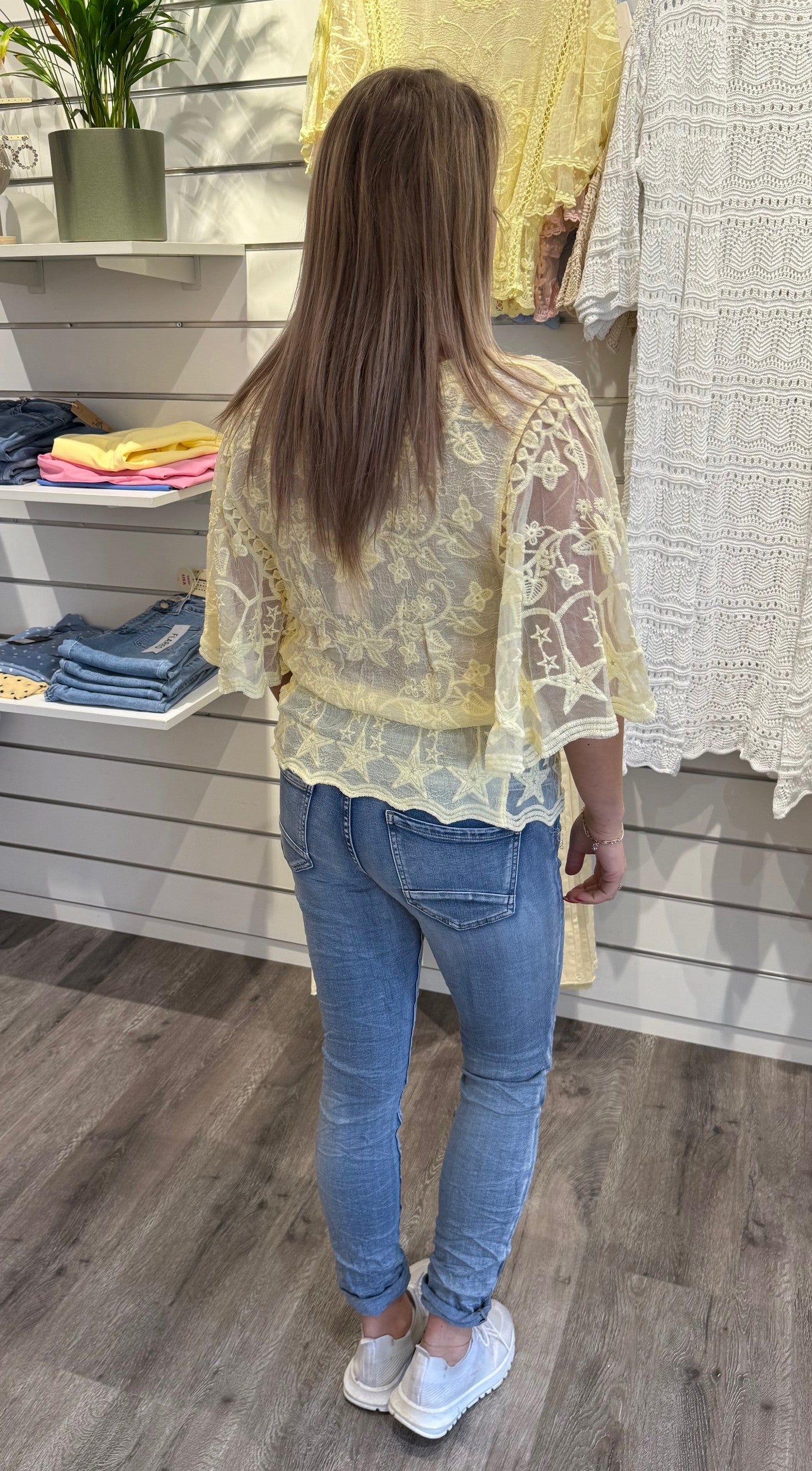 Butterfly - Spetstopp - Gul