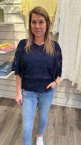 Butterfly - Spetstopp - Navy