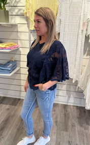 Butterfly - Spetstopp - Navy