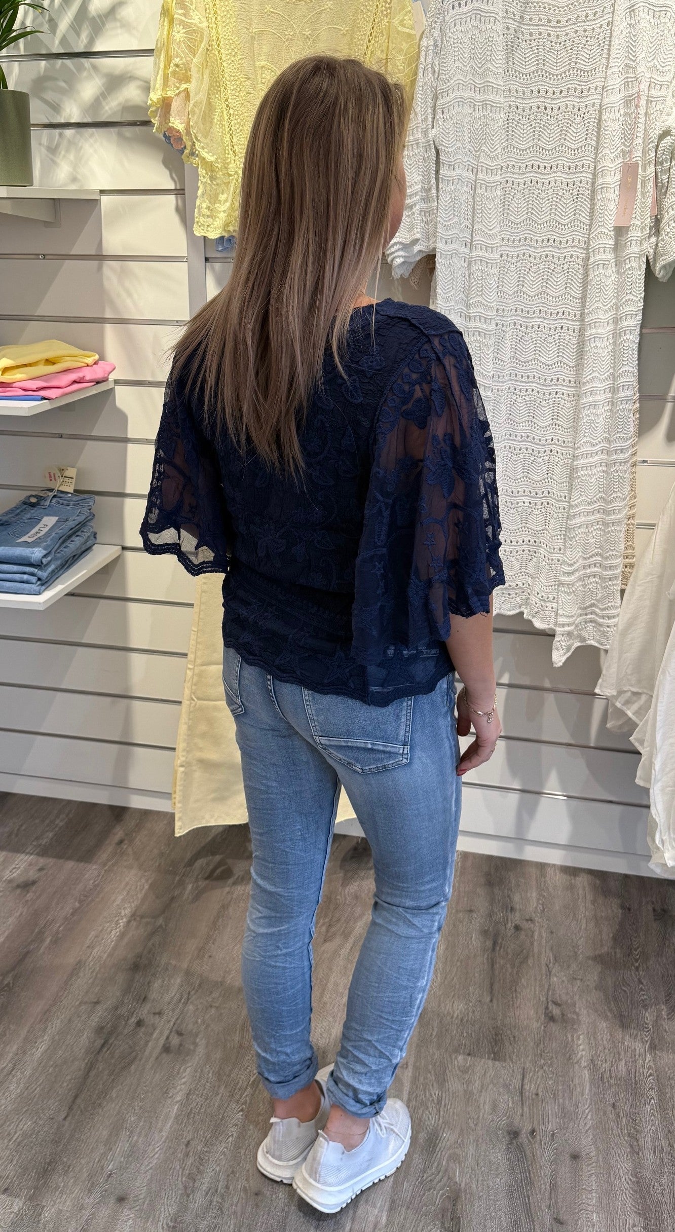 Butterfly - Spetstopp - Navy