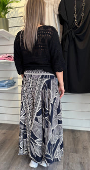 Ulrika- Vida byxor- Navy