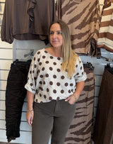 Carla bomullstopp prickar creme