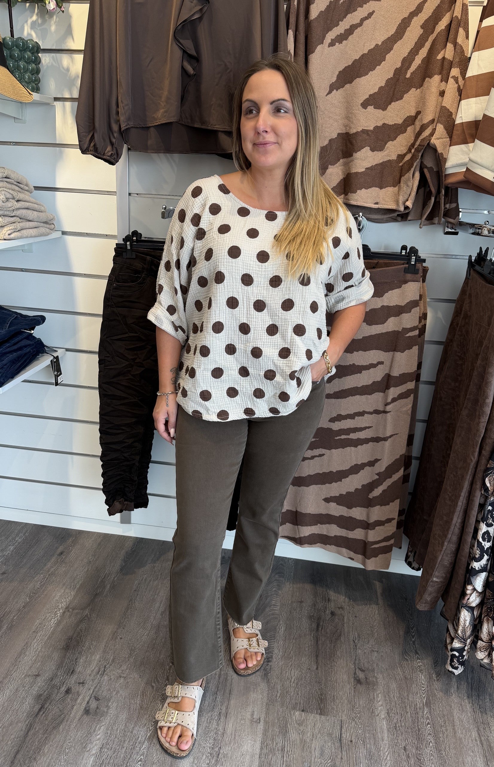 Carla bomullstopp prickar creme