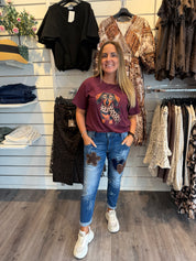 Inge Tshirt Tax Bordo