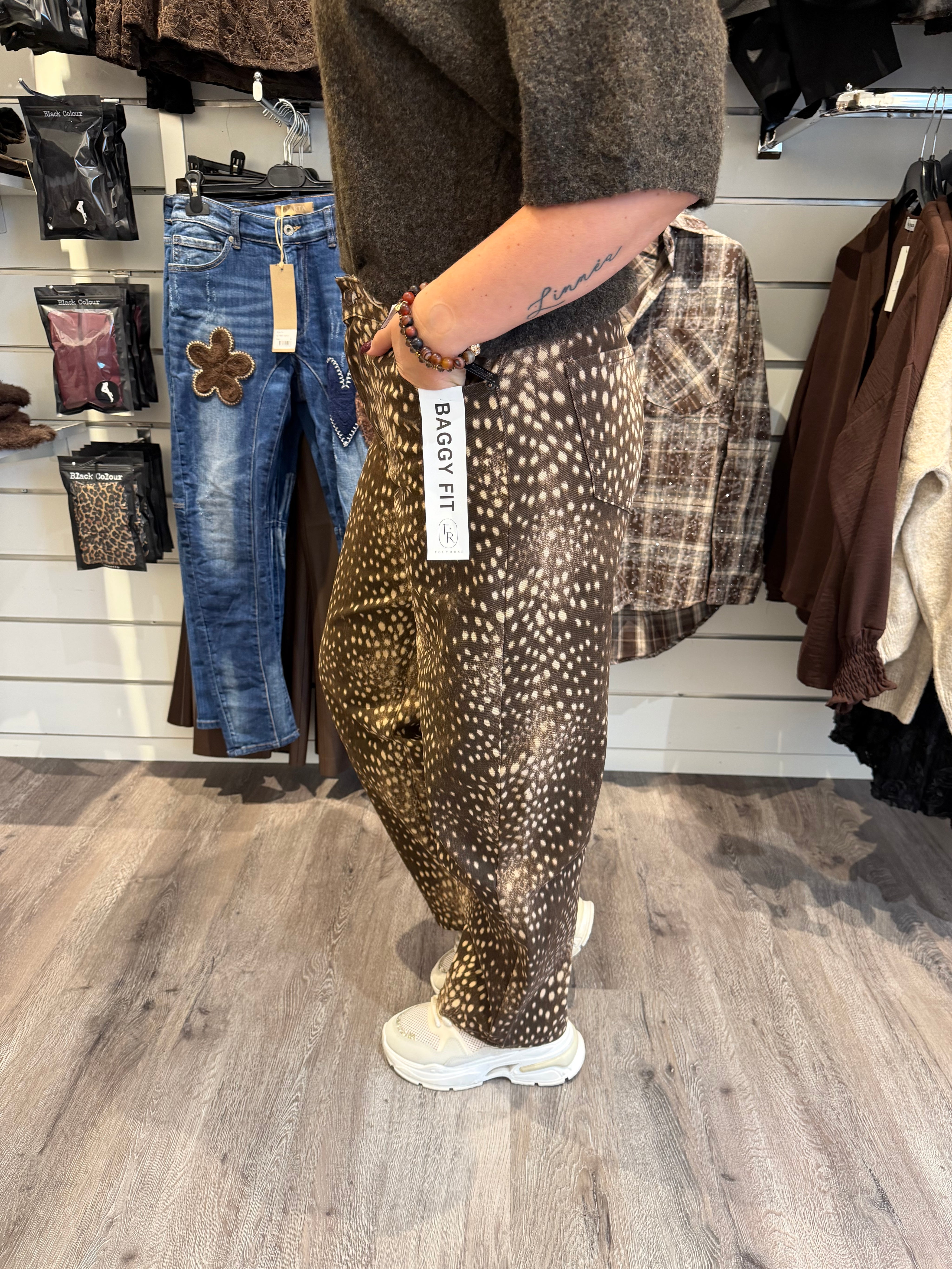 Malin Jeans 2851  Brun/Beige